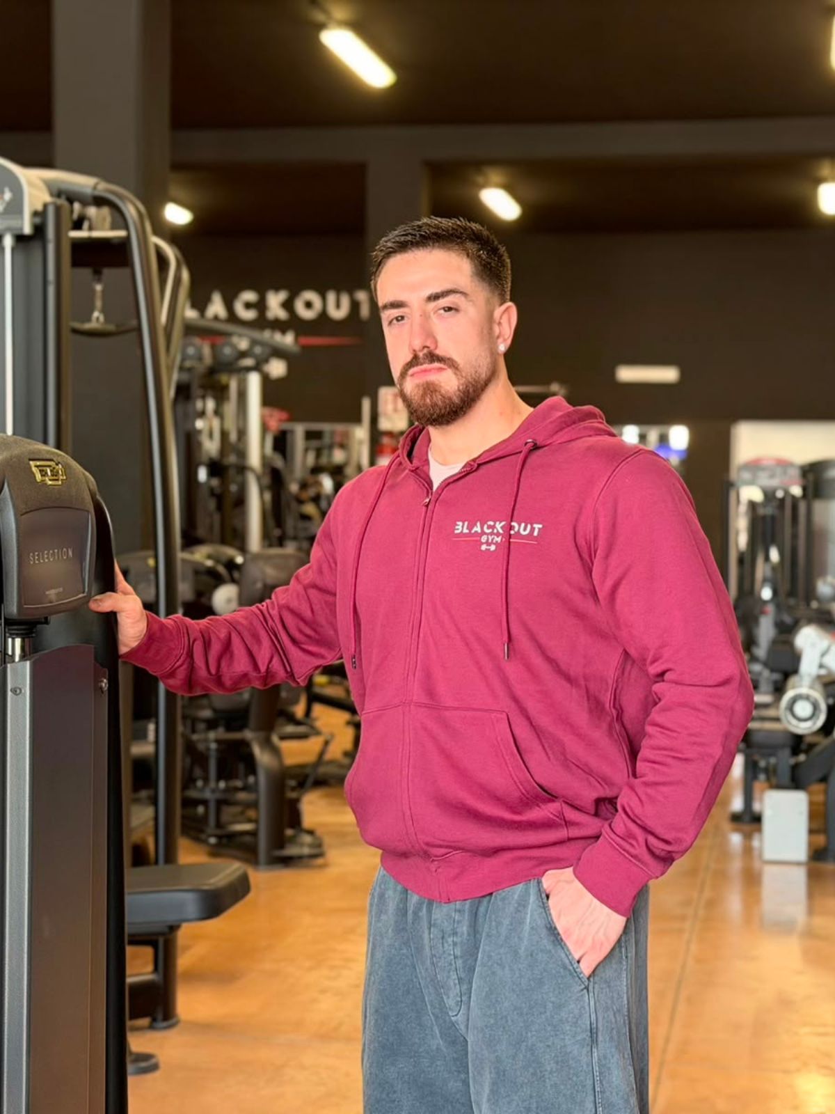 Gianluca Ruffo dello staff Blackout Gym a Martano